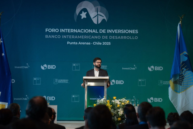 El presidente de Chile, Gabriel Boric