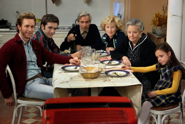 Archivo - La familia Alcántara en 'Cuéntame cómo pasó'