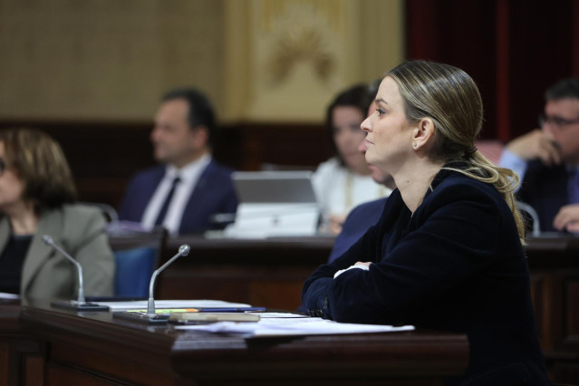 Archivo - La presidenta del Gobern de Baleares, Marga Prohens.