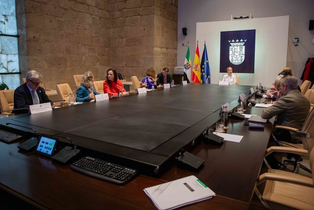 Reunión del Cosnejo de Gobierno de la Junta de Extremadura