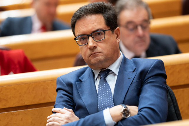El secretario general del PSOE-M y ministro para la Transformación Digital y de la Función Pública, Óscar López.