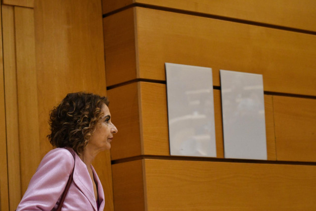 La vicepresidenta primera y ministra de Hacienda, María Jesús Montero.