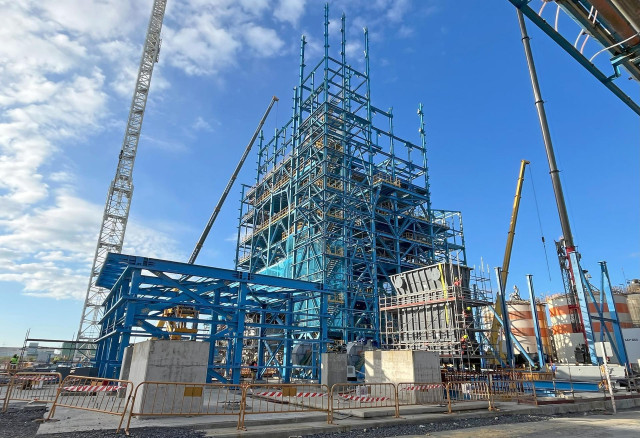 Proyecto CirCular de Atlantic Copper en construcción.