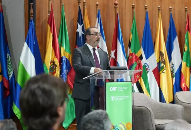 El presidente ejecutivo de CAF, Sergio Díaz-Granados.