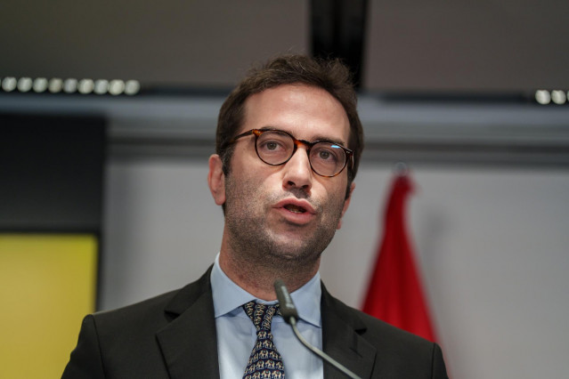 El ministro de Economía, Comercio y Empresa, Carlos Cuerpo