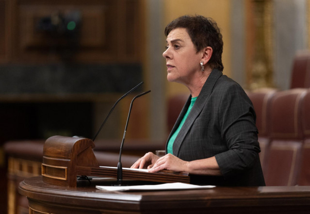 La portavoz de EH Bildu en el Congreso, Mertxe Aizpurua.