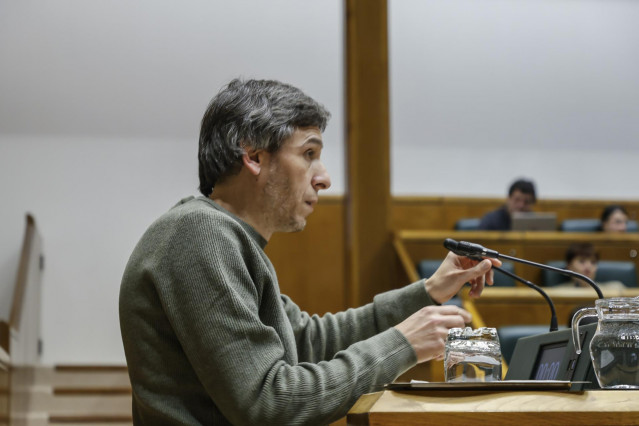 El parlamentario de Sumar, Jon Hernández
