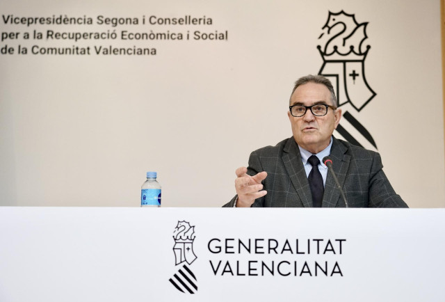 Archivo - El vicepresidente segundo y conseller para la Recuperación Económica y Social, Francisco José Gan Pampols