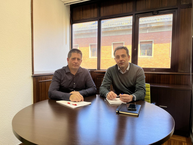 Alvaro Cirauqui, vicepresidente de UAGN; y Diego Galilea, director general de ALINAR.