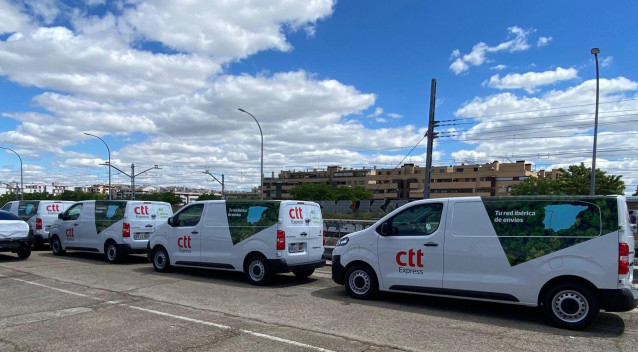 Archivo - Furgonetas ECO de CTT Express