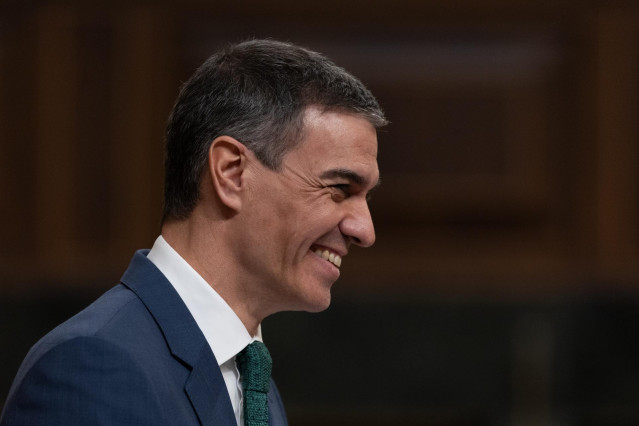 El presidente del Gobierno, Pedro Sánchez