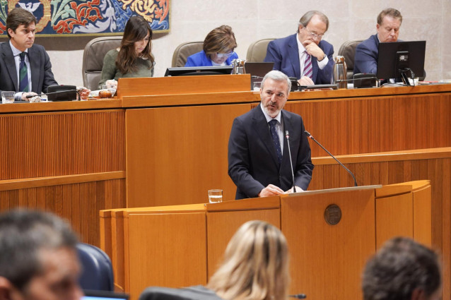El presidente del Gobierno de Aragón, Jorge Azcón.