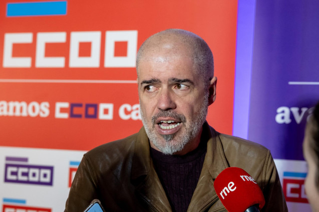 El secretario general de CCOO, Unai Sordo.