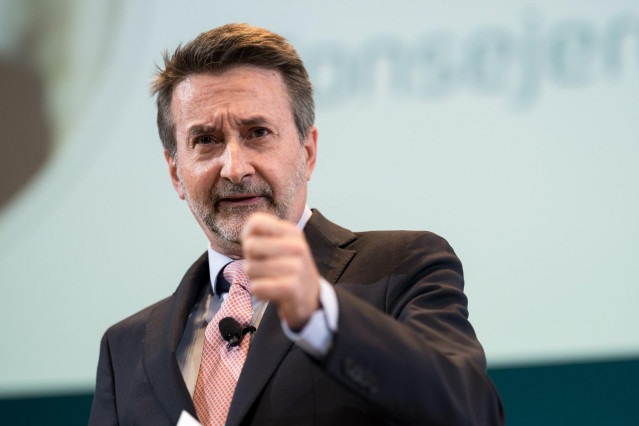 Archivo - El consejero delegado de Repsol, Josu Jon Imaz, clausura la jornada para 'La transformación industrial hacia el Net Zero', en el Campus Repsol, a 9 de octubre de 2024, en Madrid (España).