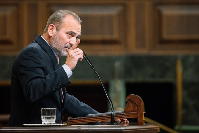 El diputado nacional de Vox por la provincia onubense, Tomás Fernández.