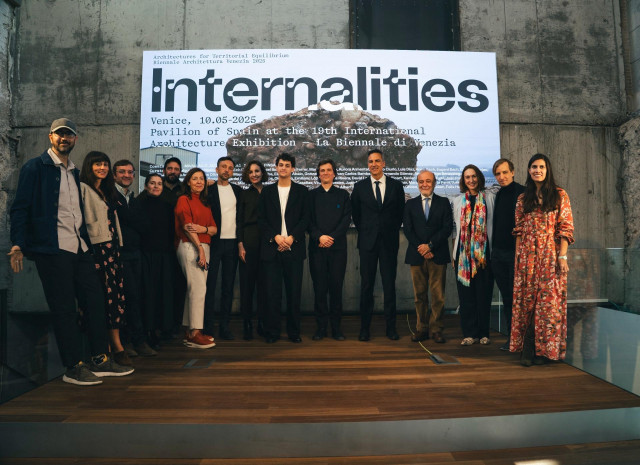 El Ministerio de Vivienda y Agenda Urbana ha presentado hoy el proyecto 'Internalities: Architectures for Territorial Equilibrium', la propuesta que representará a España en la decimonovena edición de la Bienal de Arquitectura de Venecia.