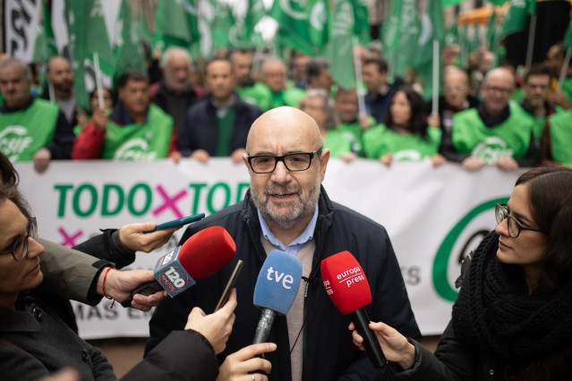 El presidente nacional de CSIF, Miguel Borra.