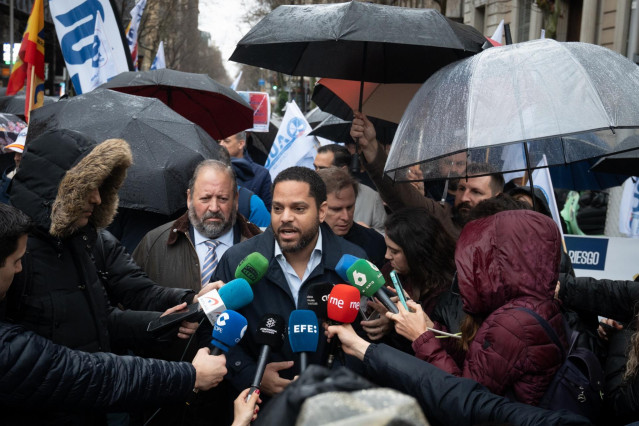 El secretario general de Vox y líder del partido en Catalunya, Ignacio Garriga