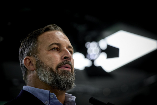 Archivo - El presidente de Vox, Santiago Abascal