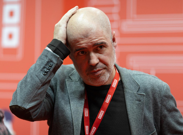 Archivo - El secretario general de CCOO, Unai Sordo, durante una rueda de prensa ofrecida desde FITUR en IFEMA, a 22 de enero de 2025, en Madrid (España).