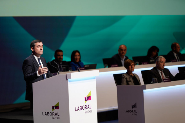 Asamblea de Laboral Kutxa en San Sebastián