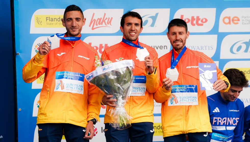 EuropaPress 6643551 equipo espanol masculino 10k subcampeon europa (1)