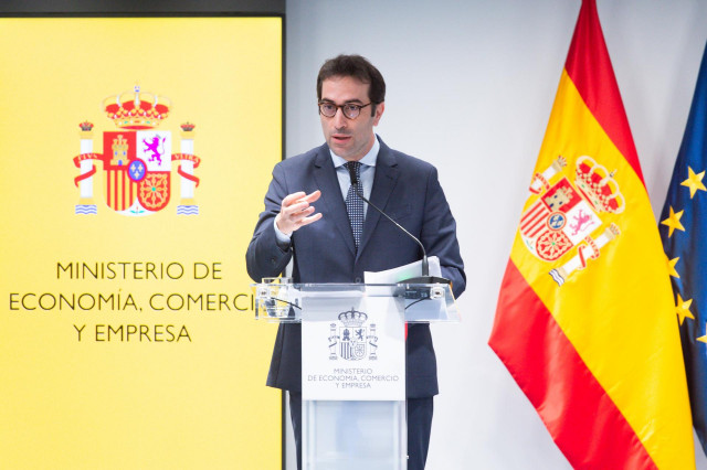 El ministro de Economía, Comercio y Empresa, Carlos Cuerpo.