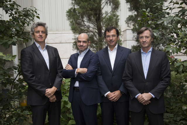 Archivo - Economía/Finanzas.- Corpfin Capital última el cierre de su sexto fondo con 300 millones de euros. Los socios directores de la entidad son Álvaro Olivares, Alberto Curto, Gorka García y Fernando Trueba.