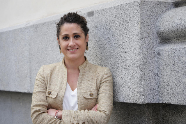 Archivo - La secretaria de Economía del PSOE, Enma López.