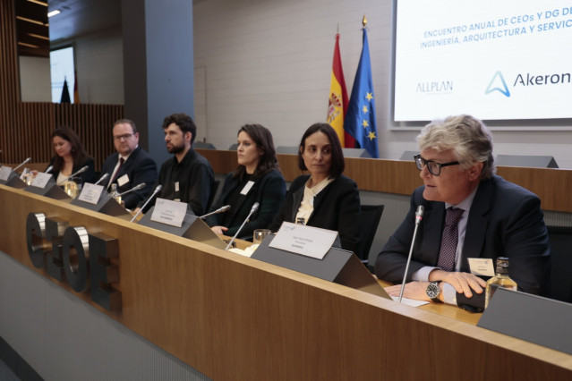 Encuentro anual de CEOs y directores generales de consultoras de Ingeniería, Arquitectura y Servicios Tecnológicos en la sede de la CEOE en Madrid