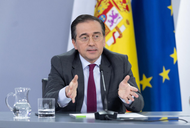 El ministro de Asuntos Exteriores, Unión Europea y Cooperación, José Manuel Albares