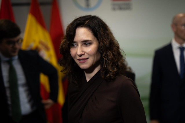 La presidenta de la Comunidad de Madrid, Isabel Díaz Ayuso. Archivo.