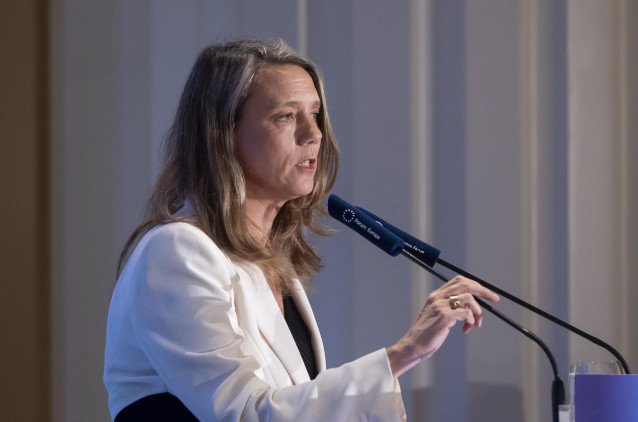 La presidenta de CEOE Valladolid y candidata a la Presidencia de Cepyme, Ángela de Miguel.