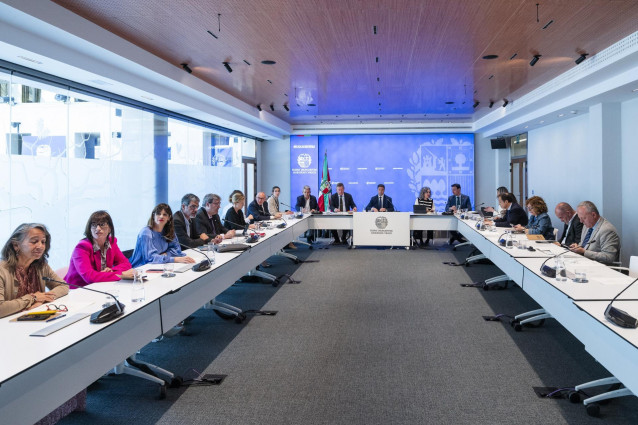 Reunión del LABI en Lehendakariza, Vitoria-Gasteiz