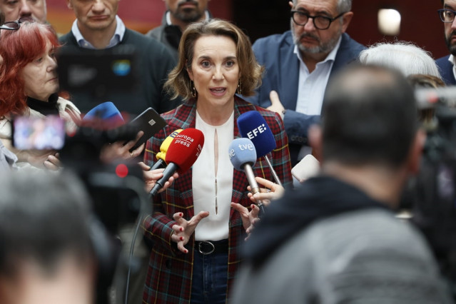 La secretaria general del PP, Cuca Gamarra.