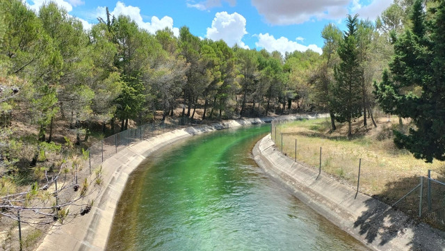 Archivo - Imagen de archivo del trasvase Tajo-Segura