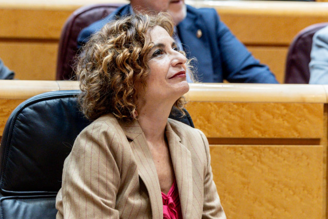 La vicepresidenta primera y ministra de Hacienda, María Jesús Montero.