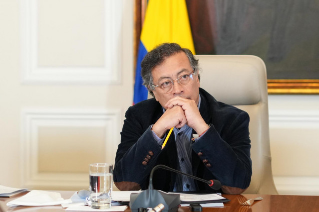 Archivo - El presidente de Colombia, Gustavo Petro