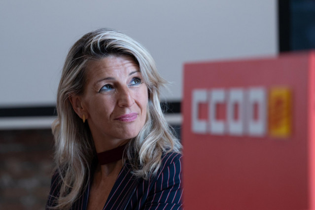 Archivo - La vicepresidenta segunda y ministra de Trabajo y Economía Social, Yolanda Díaz