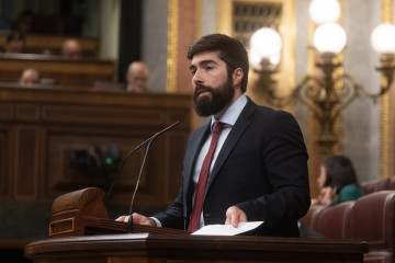 Archivo - El vicesecretario nacional de comunicación de Vox y diputado, Manuel Mariscal, a 12 de noviembre de 2024, en Madrid (España).