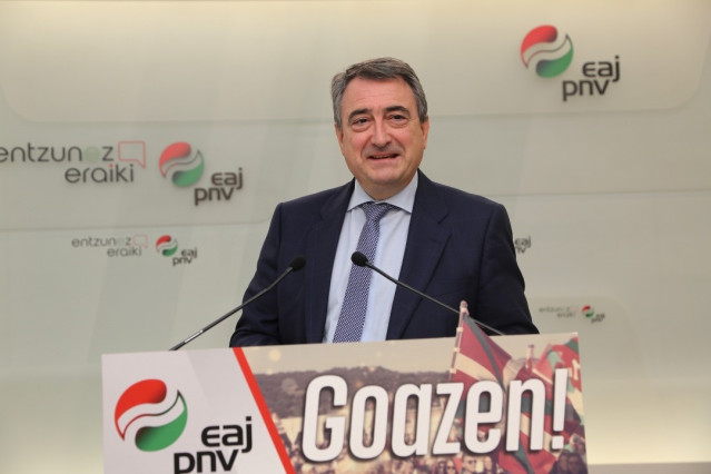Archivo - El presidente del EBB del PNV, Aitor Esteban