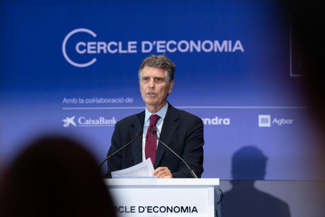 Archivo - El presidente del Cercle d'Economia, Jaume Guardiola