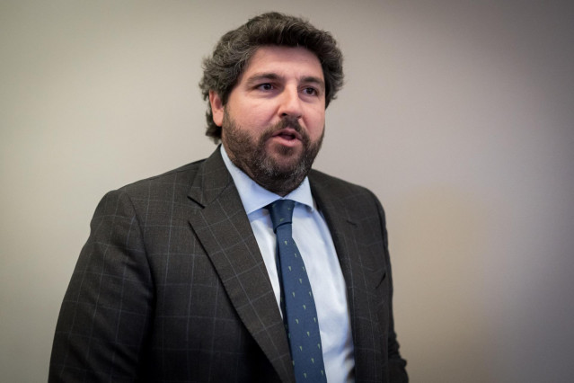Archivo - El presidente de la Región de Murcia, Fernando López Miras