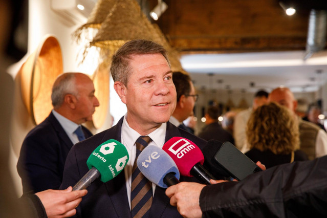 El presidente regional, Emiliano García-Page.