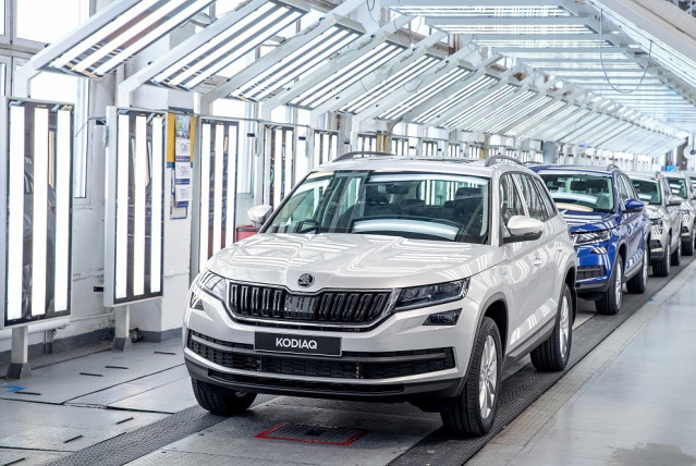 Archivo - Producción del Skoda Kodiaq.