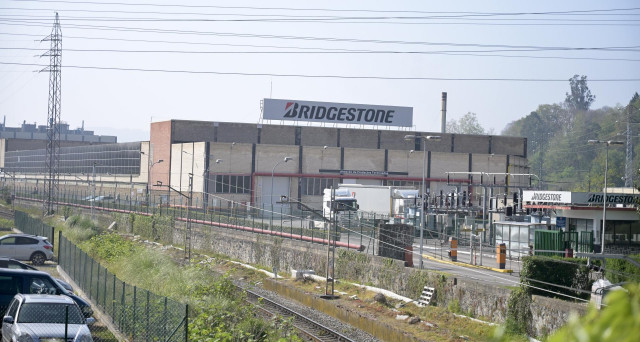 Fábrica de Bridgestone en Puente San Miguel (Reocín)