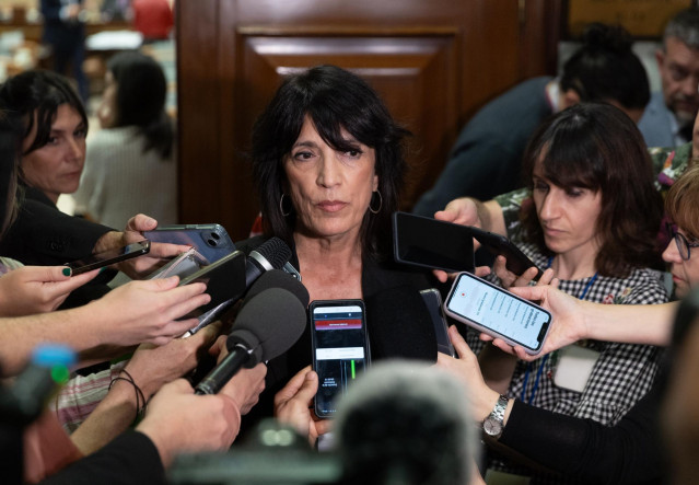 Archivo - La diputada de Junts Pilar Calvo.