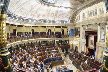 Archivo - Vista general hemiciclo del Congreso, a 11 de julio de 2024.
