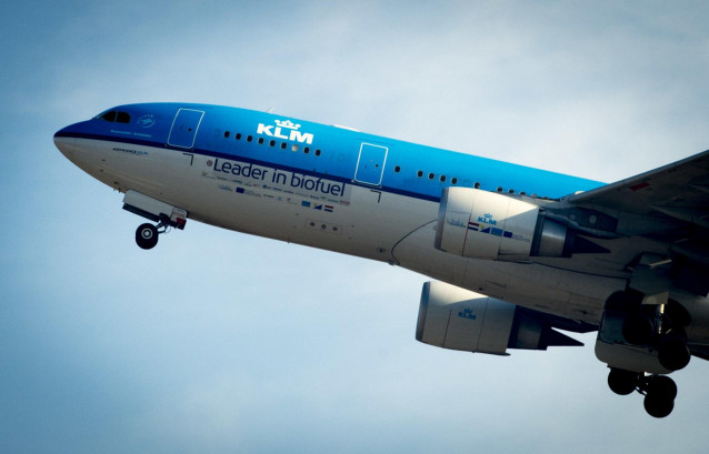 Archivo - La aerolínea neerlandesa KLM.