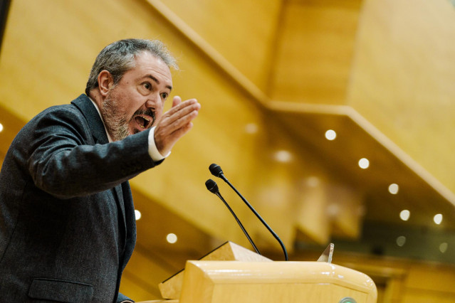 Archivo - El portavoz del PSOE en el Senado, Juan Espadas.
